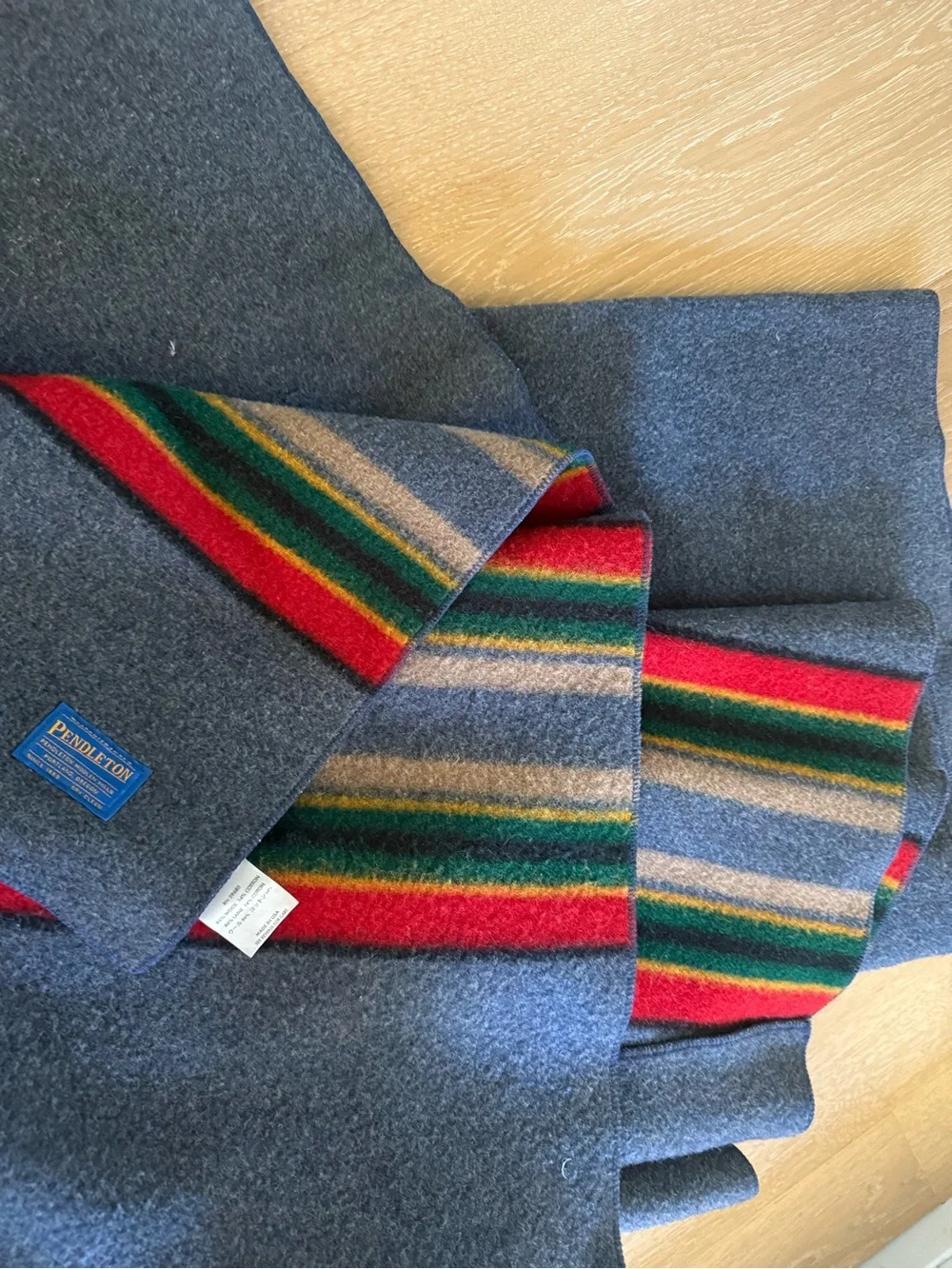Pendleton wool blanket 66”x84”